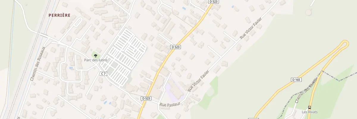 Plan du 35E Av Général de Miribel à Villard-Bonnot