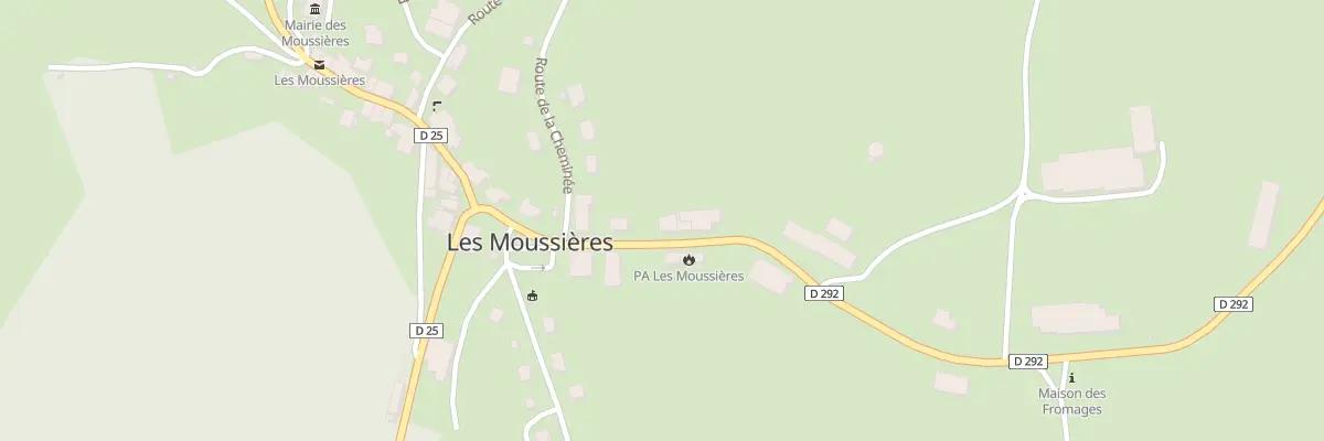 Plan du 9 Rue de Lajoux aux Moussières