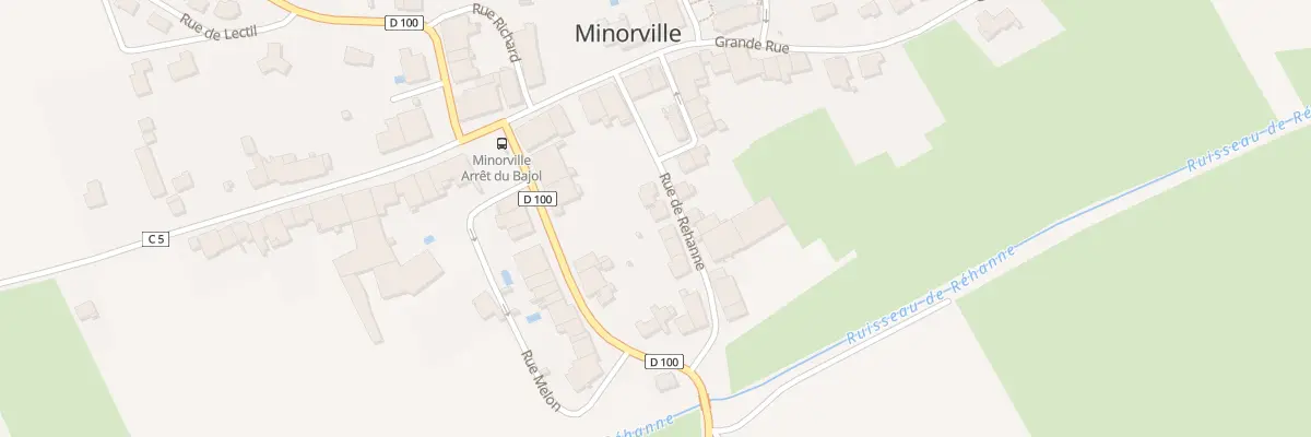 Plan du 4 Rue de Rehanne à Minorville