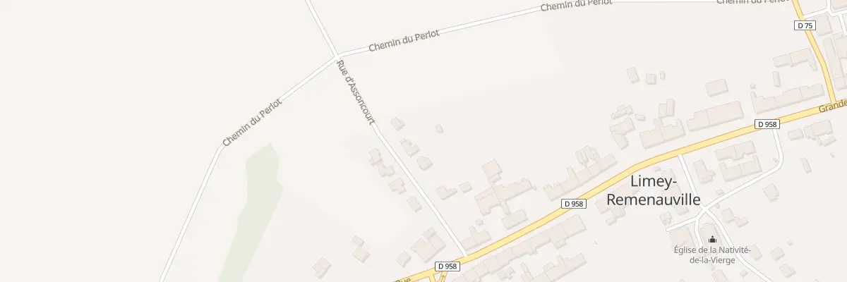 Plan du 3 Rue d’Ansoncourt à Limey-Remenauville