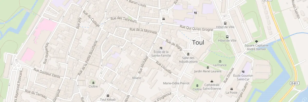 Plan du 24 Rue Michâtel à Toul