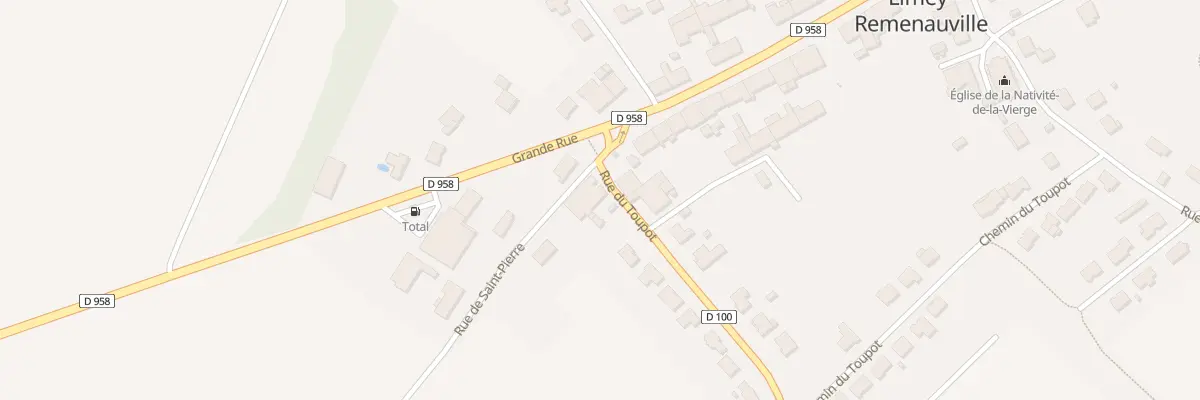 Plan du 1 Rue du Toupot à Limey-Remenauville