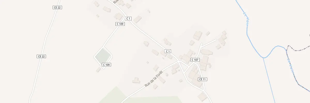 Plan du 580 Rue de l’Eglise à Dombrot-sur-Vair