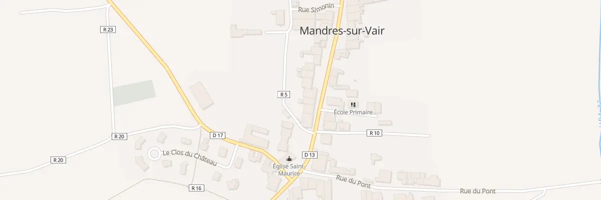 Plan du 111 Rue Machoit à Mandres-sur-Vair