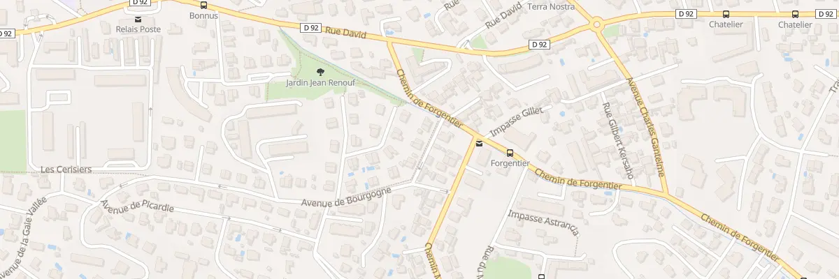 Plan du 40 Av de Bourgogne à Toulon