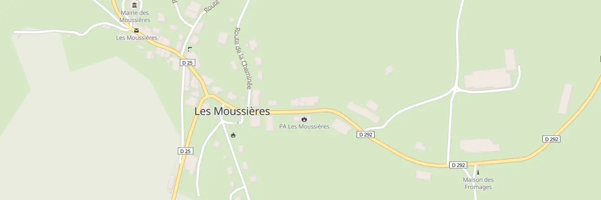 Plan du 11 Rue de Lajoux aux Moussières