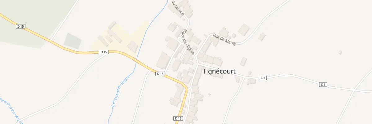 Plan du 122 Pl de l’Eglise à Tignécourt