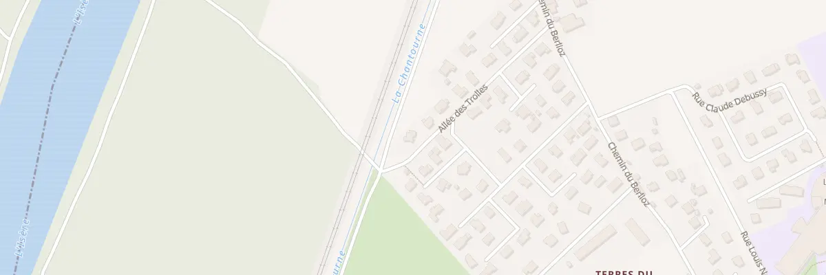 Plan du 109 All des Trolles à Villard-Bonnot
