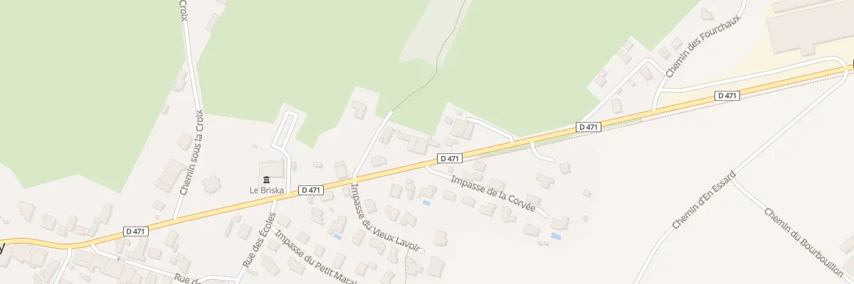 Plan du 417 Rte de Champagnole à Ney