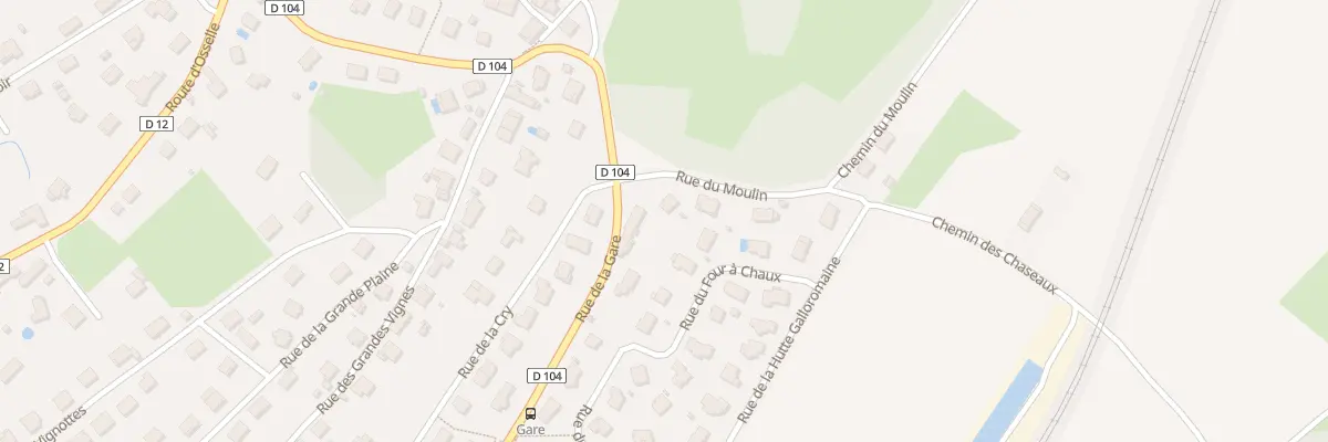 Plan du 2 Rue du Moulin à Torpes