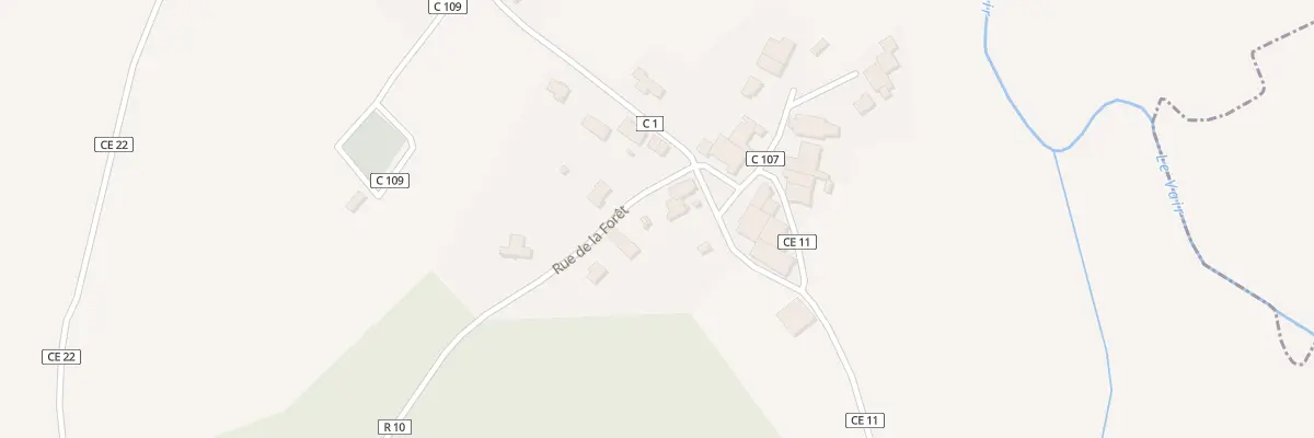 Plan du 680 Rue de l’Eglise à Dombrot-sur-Vair