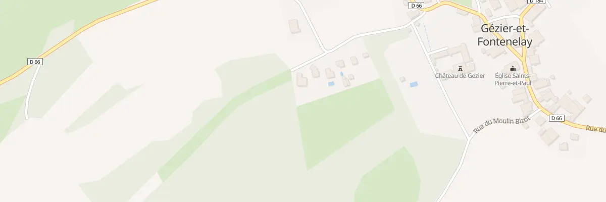 Plan du 17C Rue de la Grande Fontaine à Gézier-et-Fontenelay