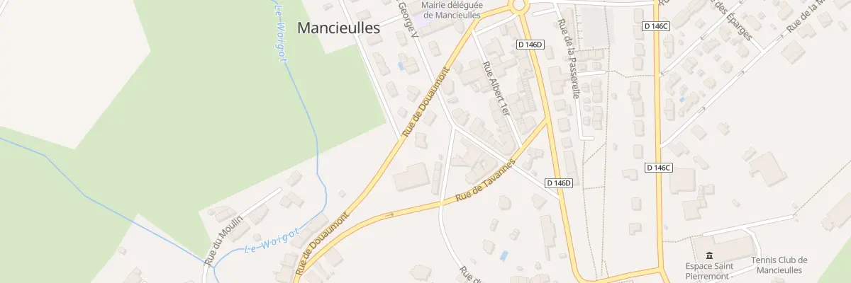Plan du 16 Rue de Douaumont à Val de Briey