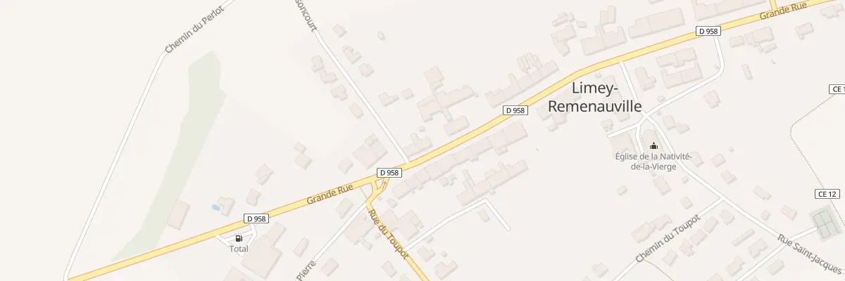 Plan du 41 Gr Grand Rue à Limey-Remenauville