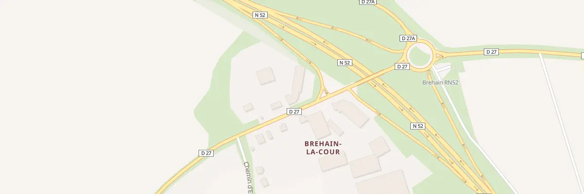 Plan du 7 Bréhain la Cour à Bréhain-la-Ville