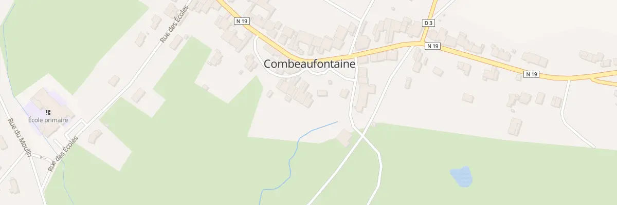 Plan du 8 Pl de la Vierge à Combeaufontaine