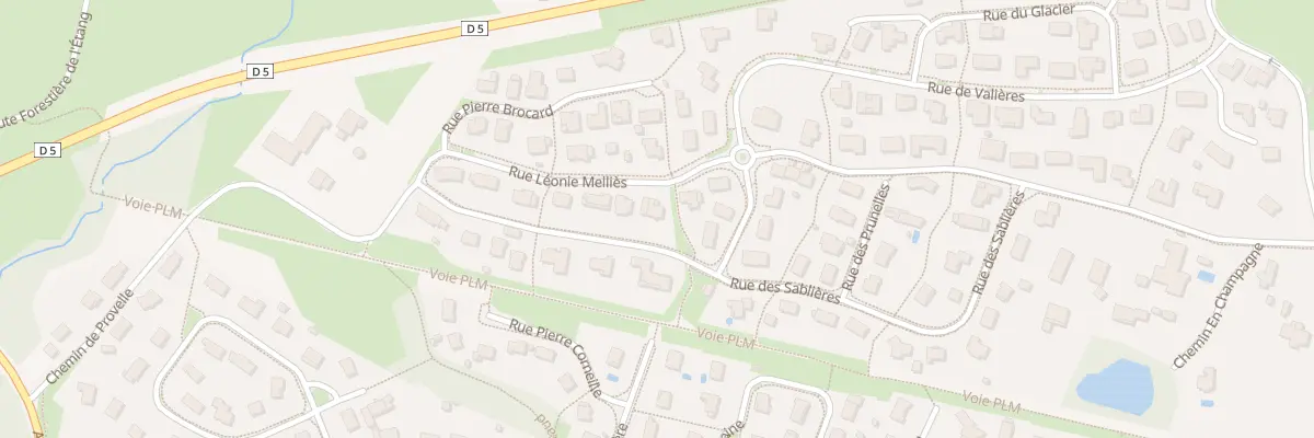 Plan du 63 Rue Léonie Melliès à Champagnole