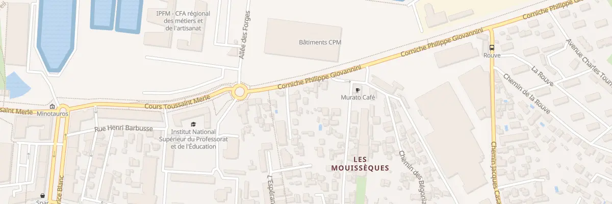 Plan du 857 Crs Toussaint Merle à La Seyne-sur-Mer