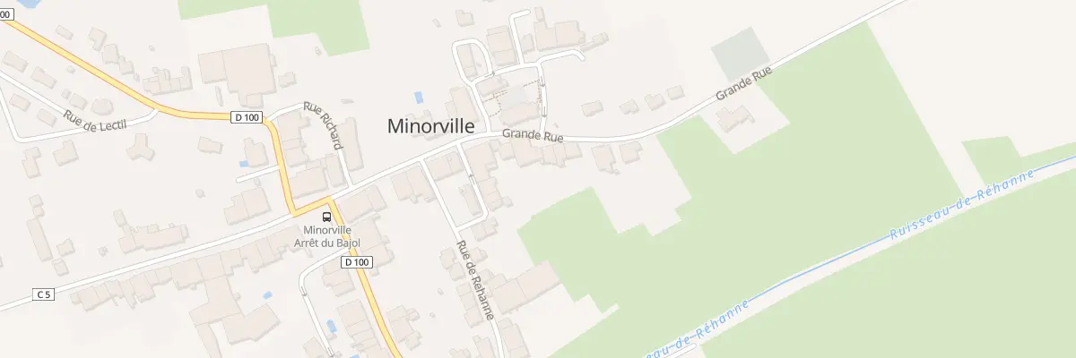 Plan du 19 Gr Grande Rue à Minorville
