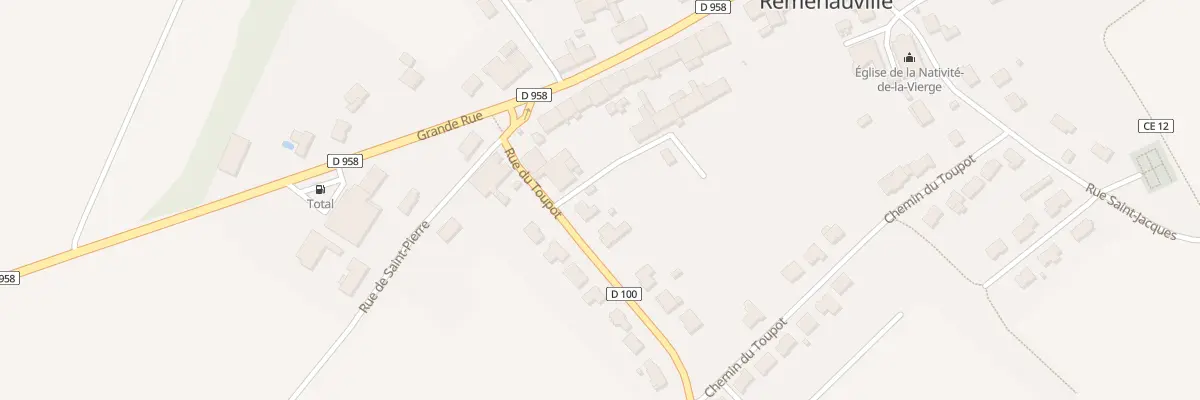 Plan du 5001 Gr Grand Rue à Limey-Remenauville