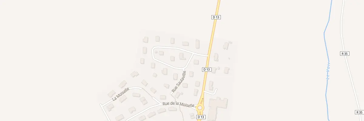 Plan du 319 Rue Saulaville à Mandres-sur-Vair