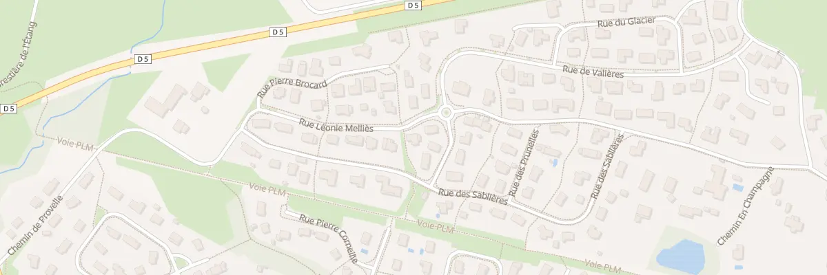 Plan du 49 Rue Léonie Melliès à Champagnole