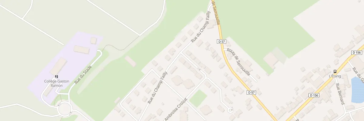Plan du 2 Rue de l’Abbé Pierre à Audun-le-Roman