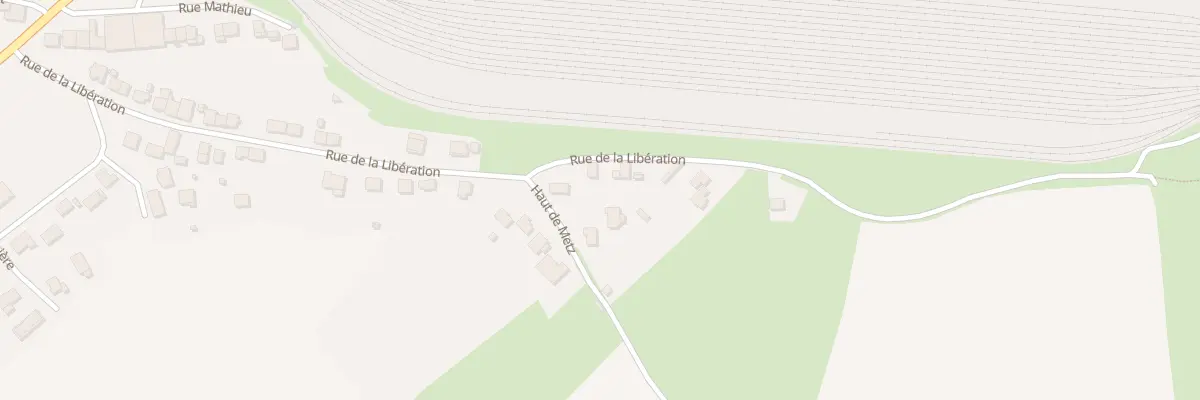 Plan du 43 Rue de la Libération à Audun-le-Roman