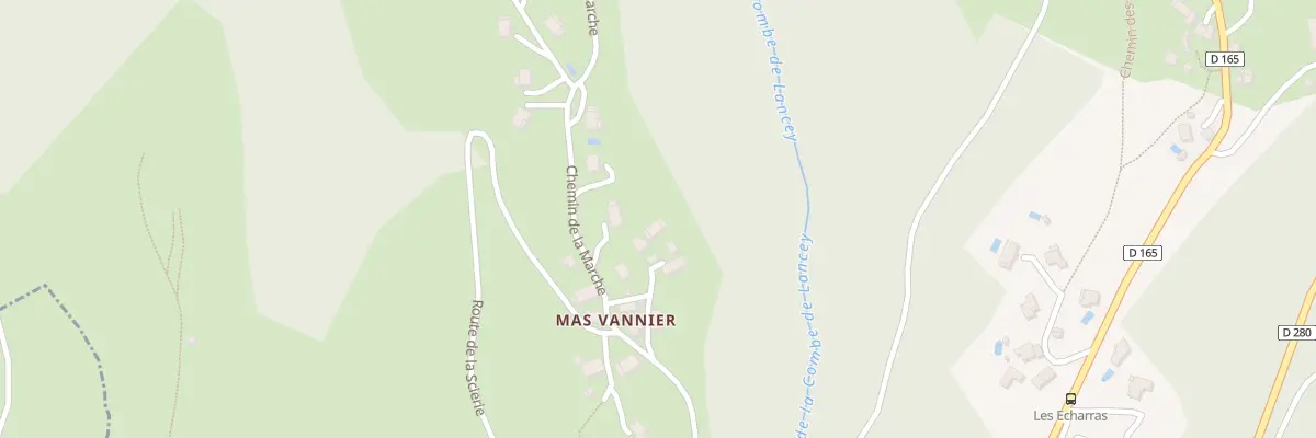 Plan du 48 Pas du Four à La Combe-de-Lancey