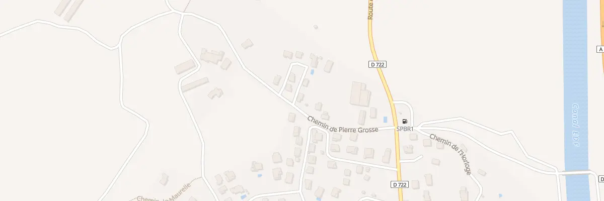 Plan du 8 Chem de Pierre Grosse au Poët