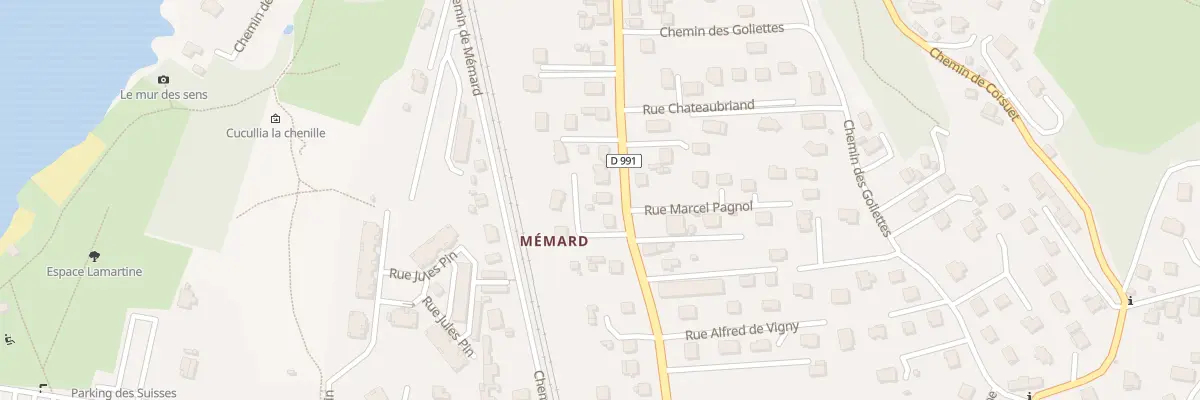 Plan du 29 Rte de St Innocent à Aix-les-Bains