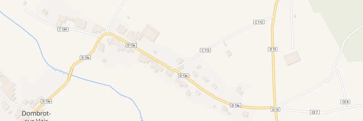 Plan du 15 Rue des Tahons à Dombrot-sur-Vair