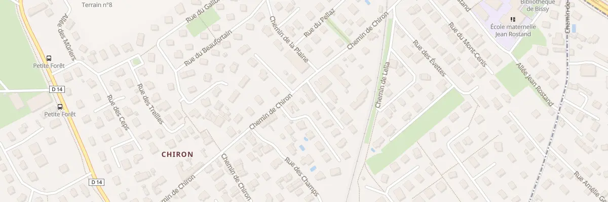 Plan du 47 Rue du Clos Dumoulin à Chambéry