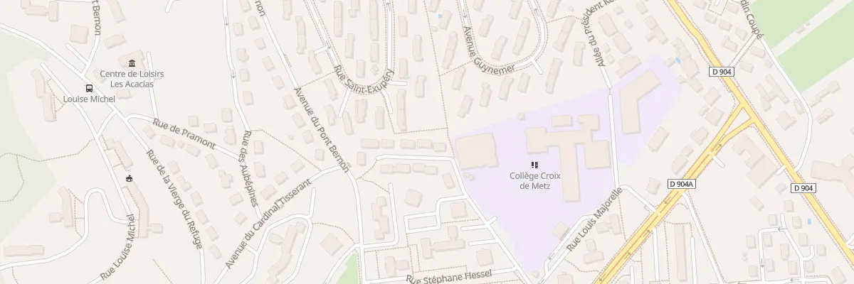 Plan du 10 Rue du Clos Jean Moulin à Toul