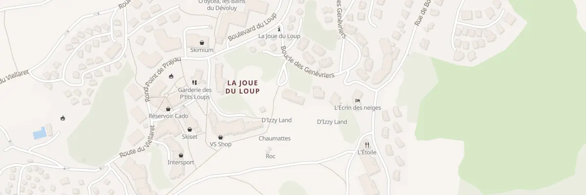 Plan du 37 Rue Boucle des Genevriers à Dévoluy