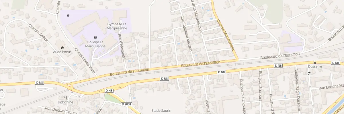 Plan du 31 Rue Lieutenant Lecerf à Toulon