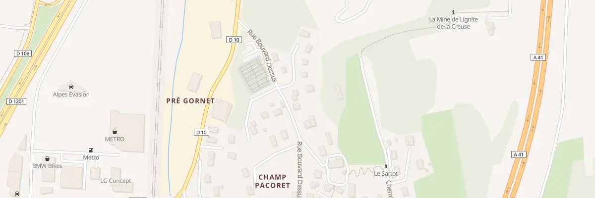 Plan du 151 Rue Bouvard Dessus à Voglans