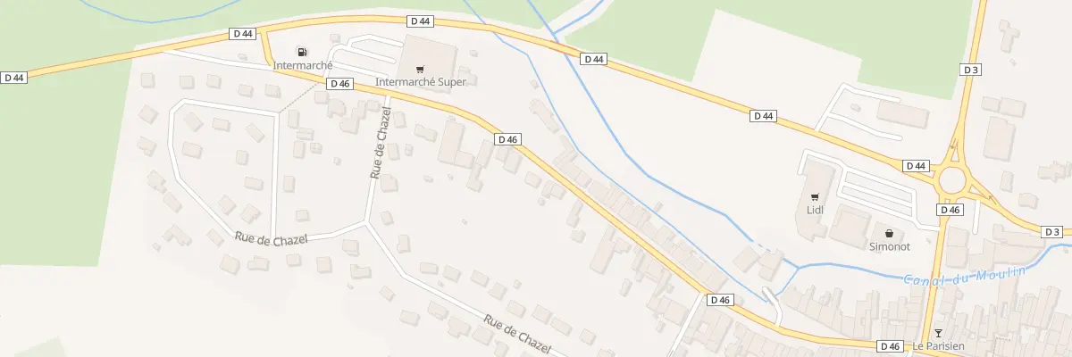 Plan du 69 Rue de la Liberation à Jussey