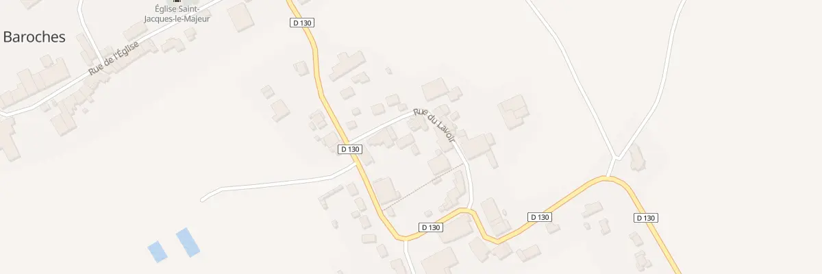 Plan du 3 Rue du Lavoir aux Baroches