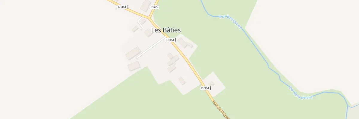 Plan du 8 Rue de Fretigney aux Bâties