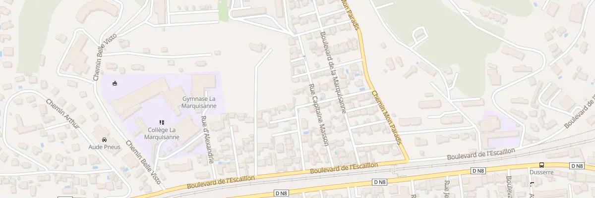 Plan du 113 Rue Lieutenant Lecerf à Toulon