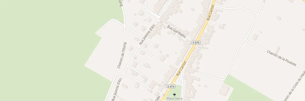 Plan du 65 Rue Jeanne d’Arc à Colombey-les-Belles