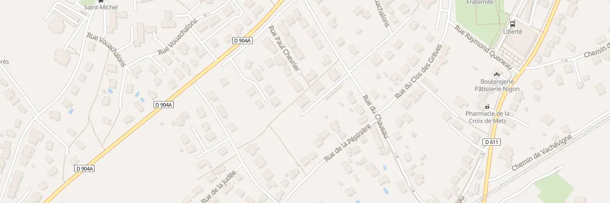 Plan du 25C Rue du Chaveau à Toul