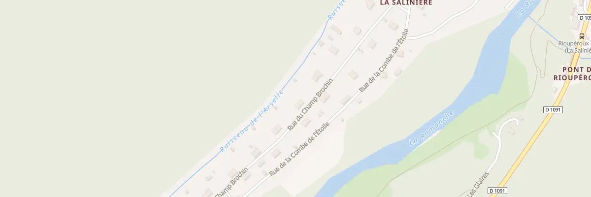 Plan du 14 Rue du Champ Brochin à Livet-et-Gavet