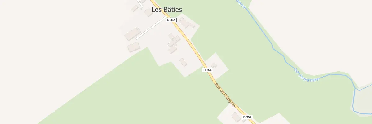 Plan du 10 Rue de Fretigney aux Bâties