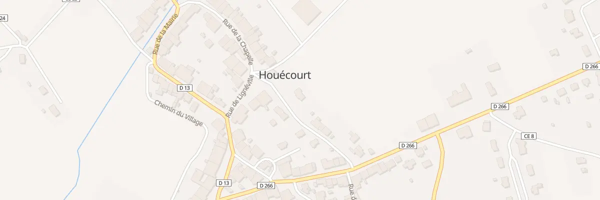 Plan du 140 Rue Lavenière à Houécourt