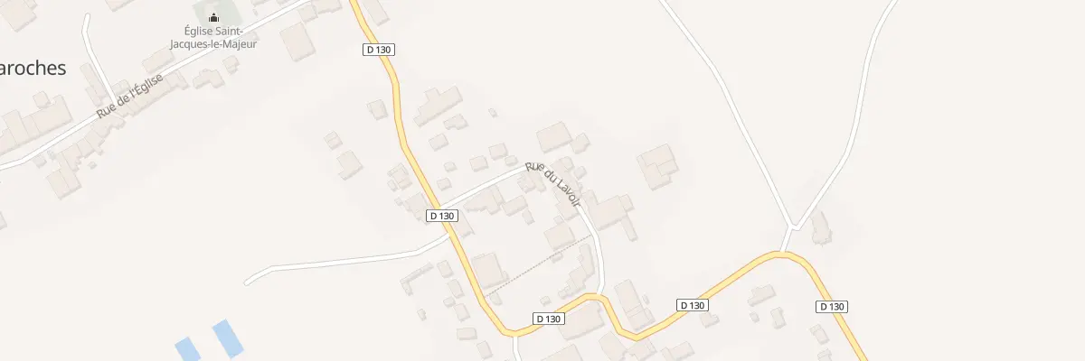 Plan du 3T Rue du Lavoir aux Baroches