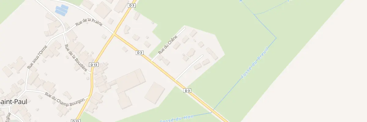 Plan du 107 Lotissement à Saint-Paul
