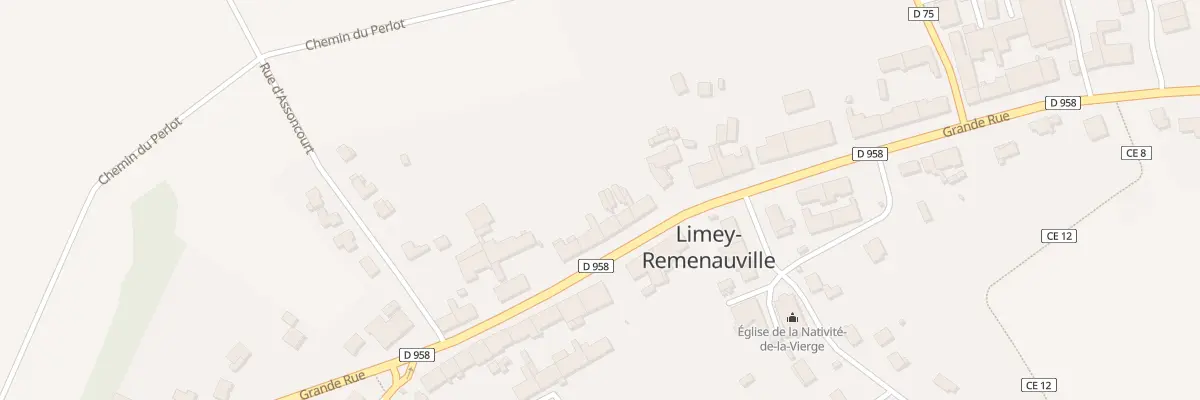 Plan du 31 Gr Grand’Rue à Limey-Remenauville