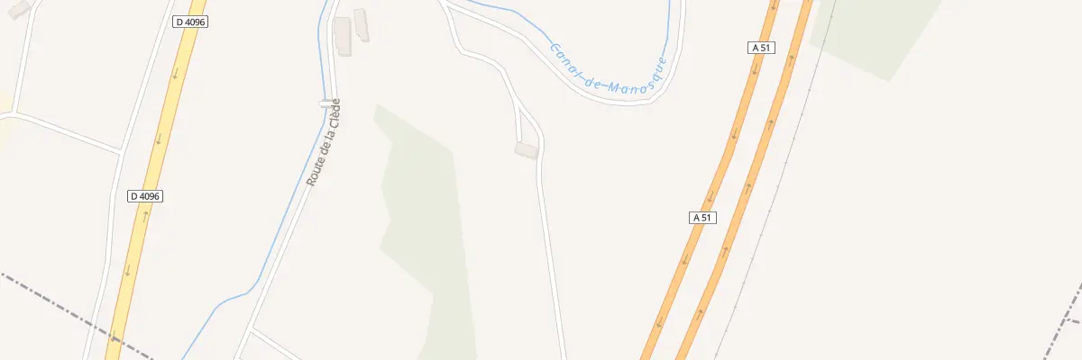 Plan du 5001 La Clede à Lurs
